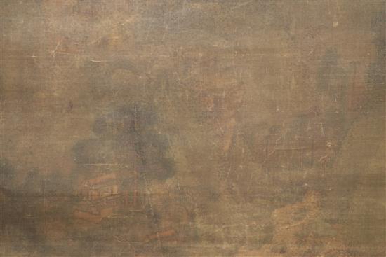 A Chinese scroll painting